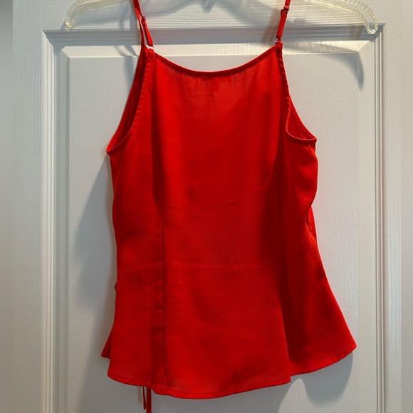 Red Wrap Tank - Picture 4 of 4